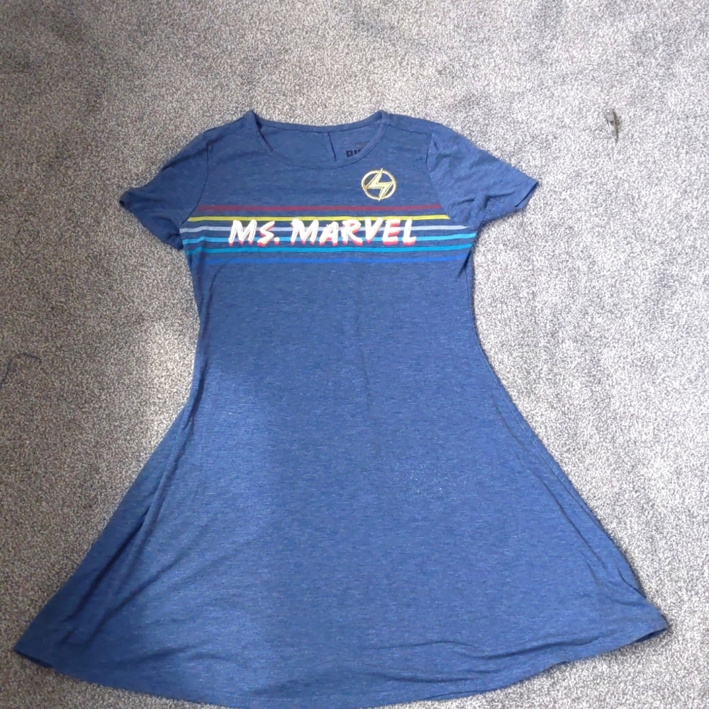 Ms Marvel Tshirt dress
